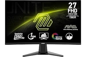 MSI Optix MAG271CQR 27-Inch Gaming Monitor