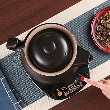 Household Fully Automatic Traditional Chinese Medicine Electric Frying Kettle Boiling Casserole Container Ceramic Family Herbal Maker