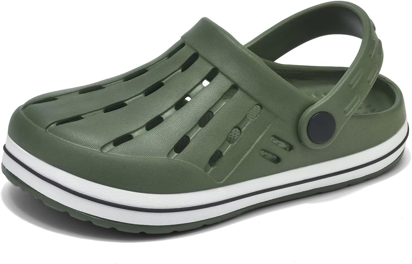 Kids Clogs Boys Girls Garden Clogs Pool Slip on Water Shoes