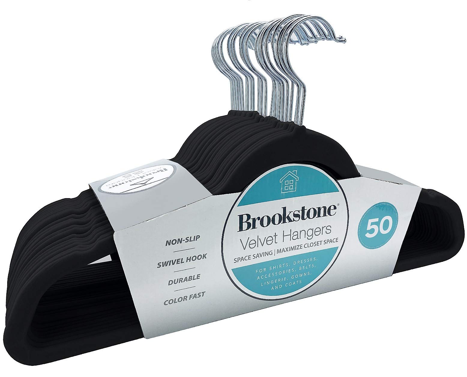 Brookstone50 Pack Velvet Hangers