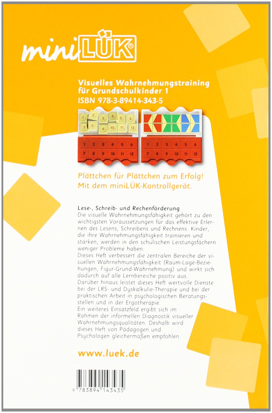 miniLÜK: Fördern und Fordern / Visuelle Wahrnehmung 1: Lese-, Schreib- und Rechenförderung für Grundschulkinder