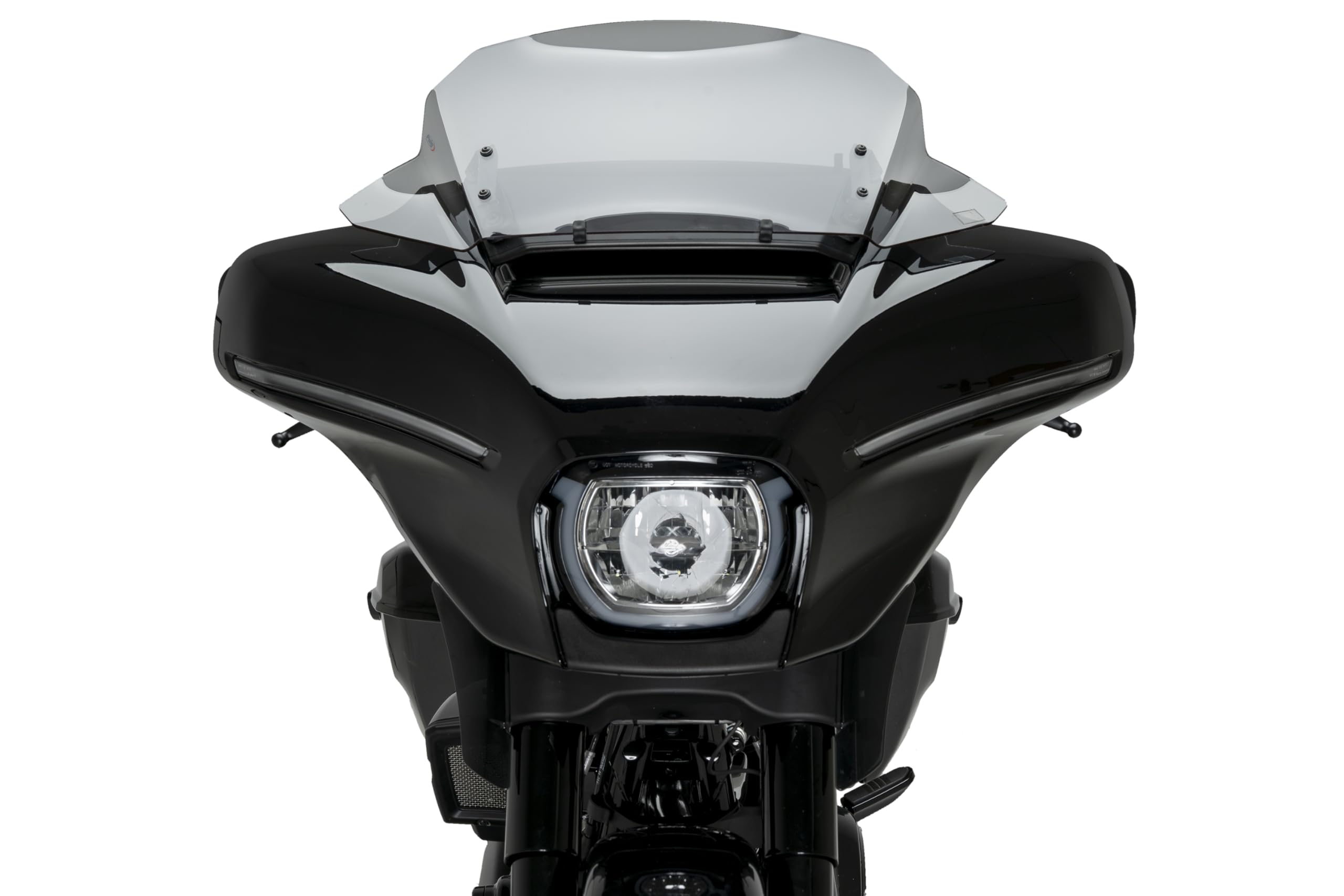 Puig 22110F High-Road Touring przednia szyba – maksymalna ochrona aerodynamiczna i komfort dla Harley Davidson, ciemnoprzydymiona