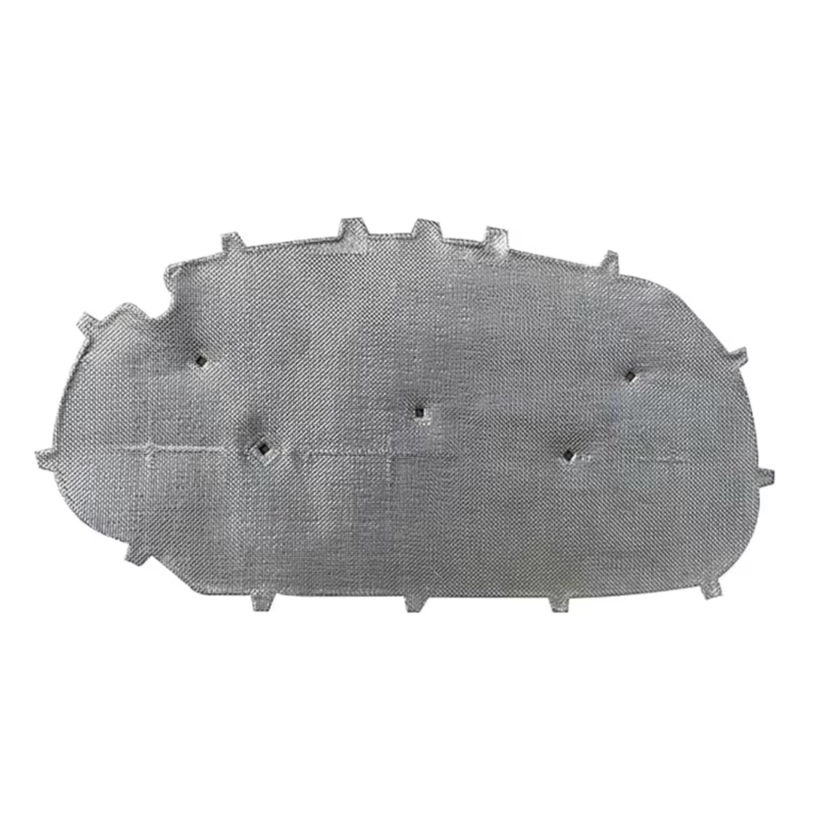 Sywhrev Style B Car Bonnet Insulation Pad Accessories Front Engine Hood Insulation Pad Heat Sound Cotton Soundproof Mat Cover Foam Fireproof Compatible With Vw For Golf 6