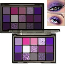 Beauty Glazed Eyeshadows 15 Colors Purple Metallic Long Lasting Glitter Palette Shimmer Matte Makeup Palettes Highly Pigmented