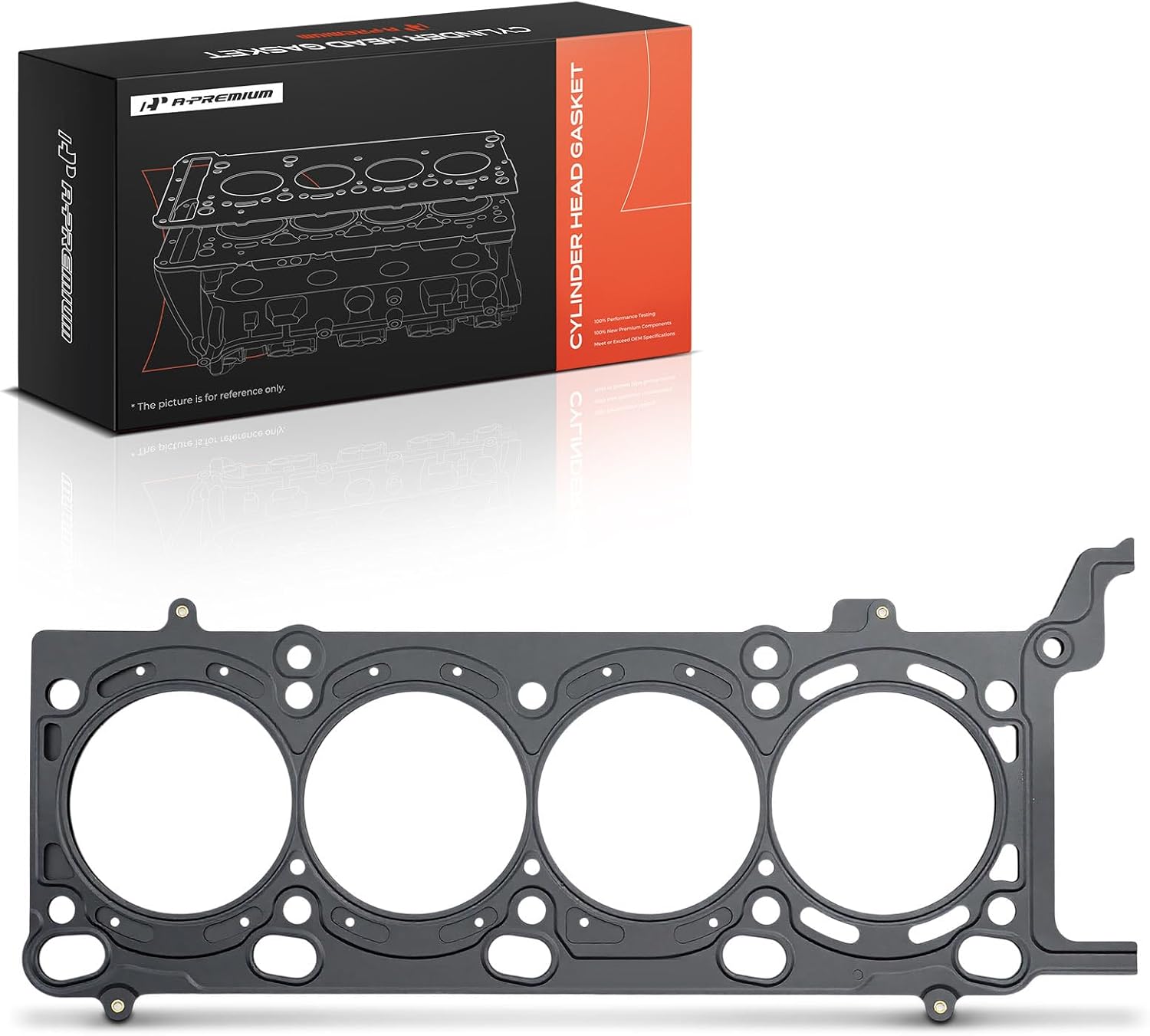 A-Premium V8 4.4L Left Engine Cylinder Head Gasket Compatible with Land Rover Range Rover 2003-2005 & BMW X5 2000-2003, 540i 1998-2003, 740i 1998-2001, 740iL 1998-2001, Driver Side, Multi-Layer Steel