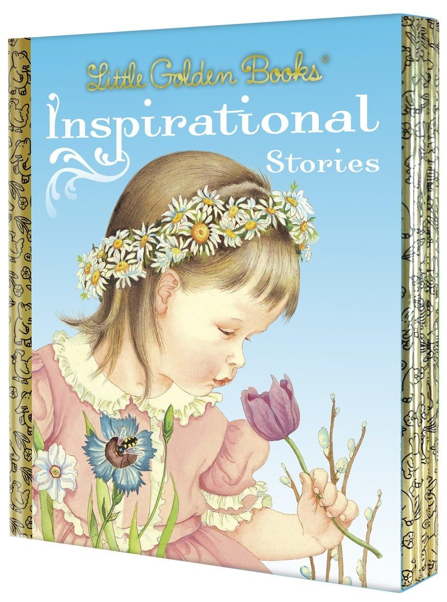 Little Golden Books: Inspirational Stories: My Little Golden Book About God; Prayers for Children; The Story of Jesus; BibleHeroes; Bible Stories of Boys and Girls