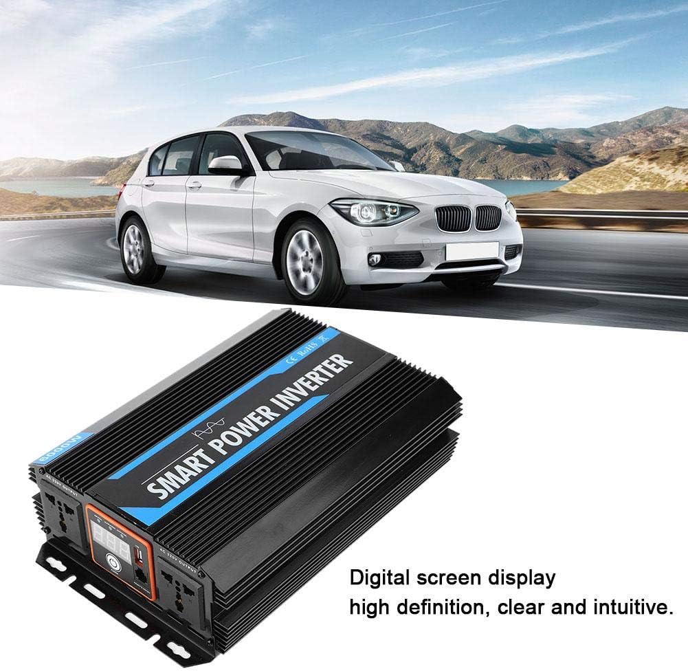 ❤ Crаzу Dеаlѕ Power Inverter Car Inverter, 2000W 12V to 220V Pure Sine Wave Power Voltage Inverter Transformer Auto Accessory