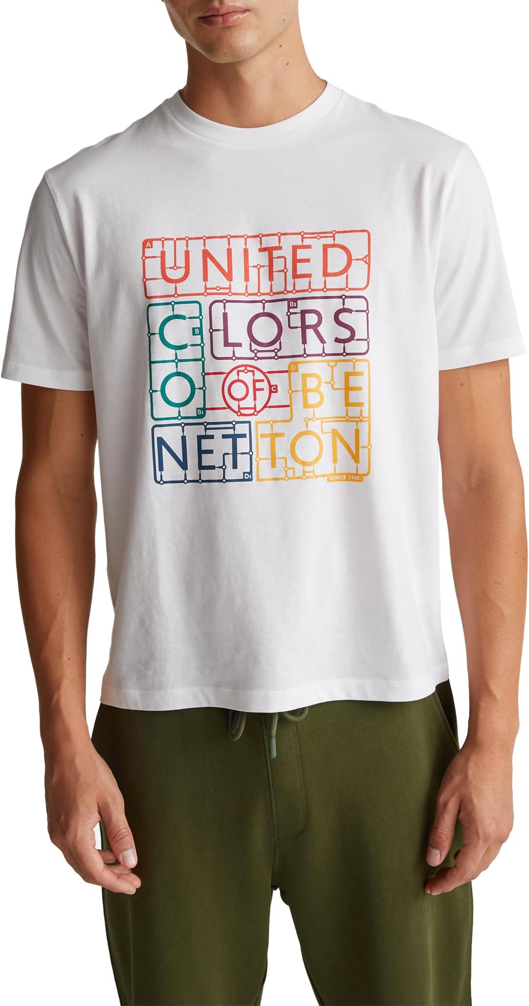 Men's T-shirt 3i1xu1096 T-Shirt