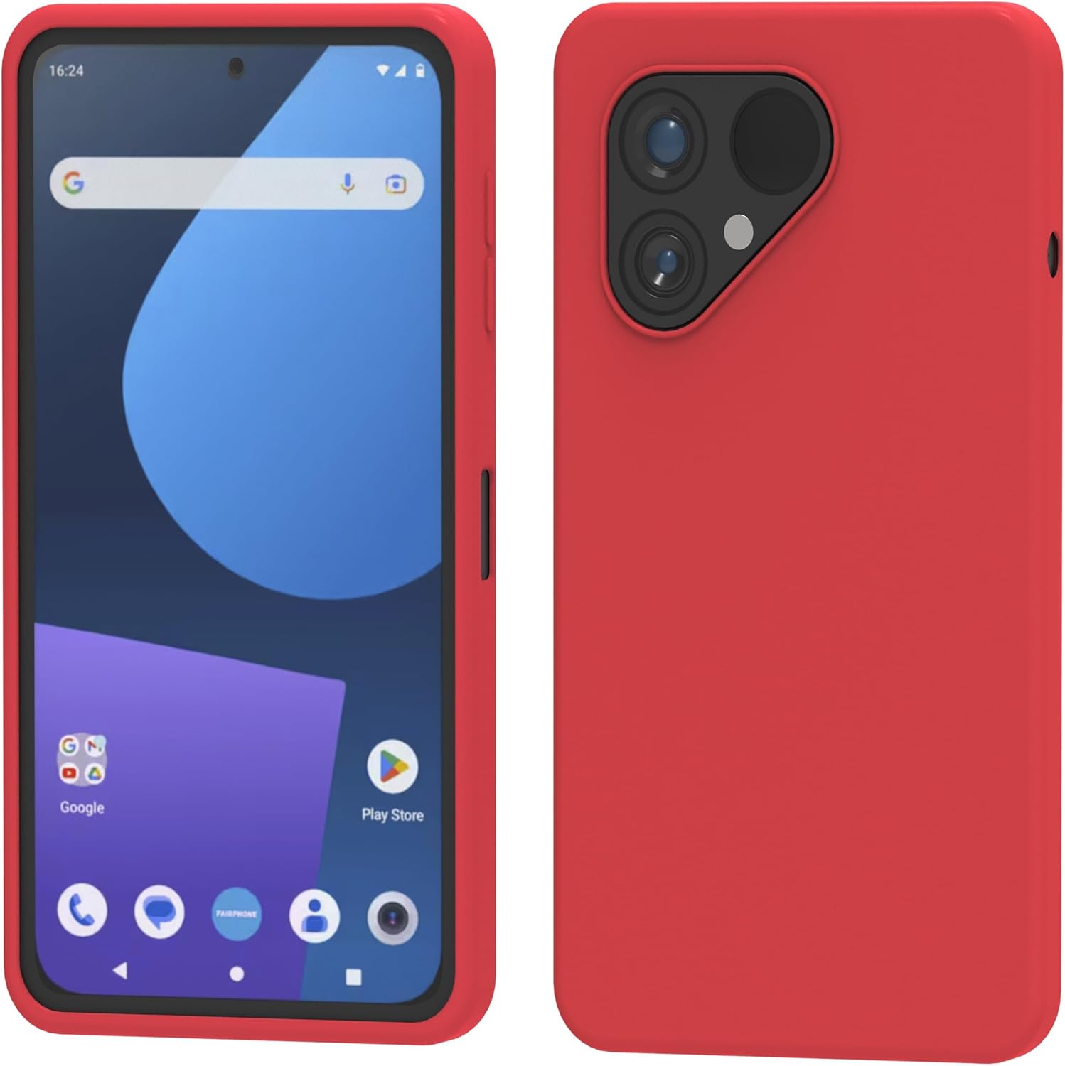 Schutzhülle für Fairphone 5 in Rot