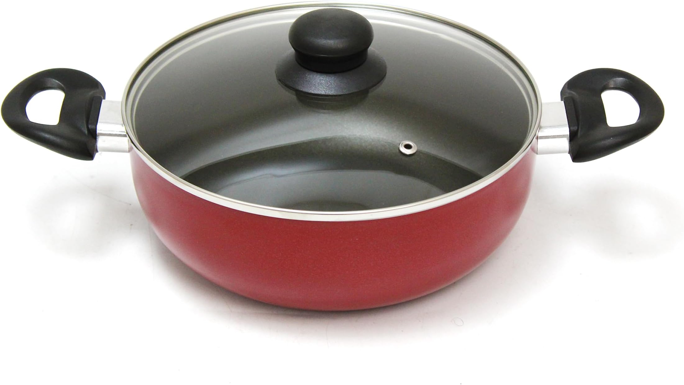 BLACKSTONE Kadai Pan Ceramic Coating Frying pan with glass lid (26 CM)