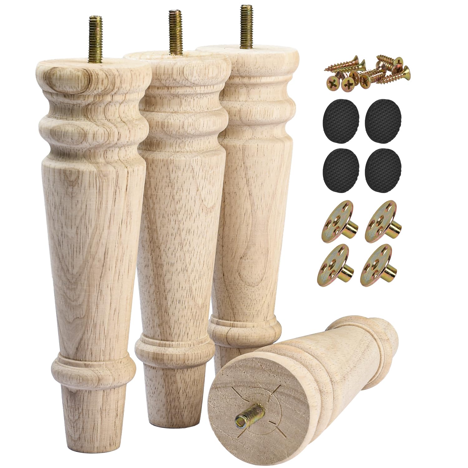 Bedpoten 20 Cm Met Schroefdraad