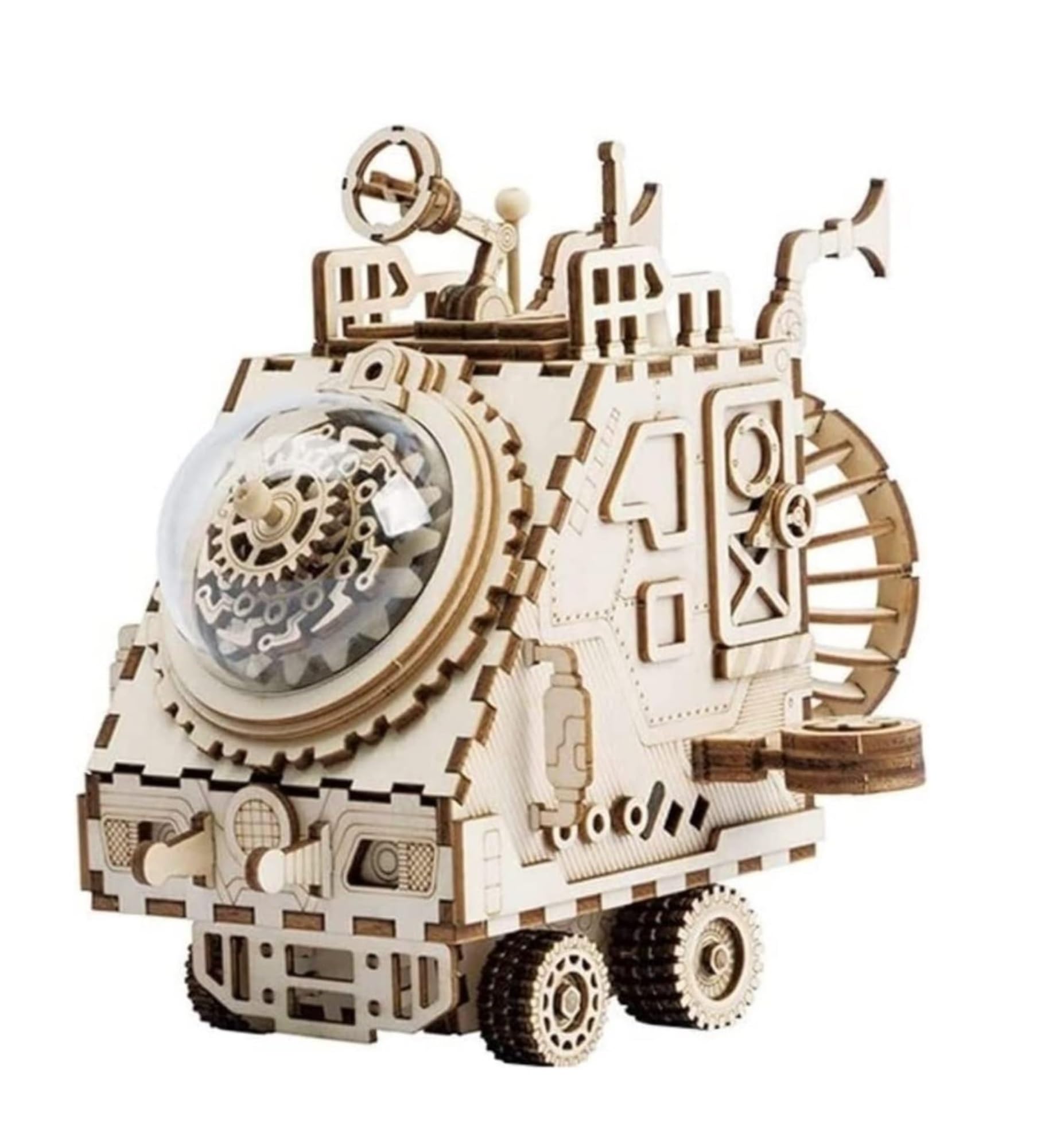 SCUUBE Music box Music Box Handmade Wooden Craft Innovation Scenario and Decorations Idea for Birthday Christmas for Family Festival Gift