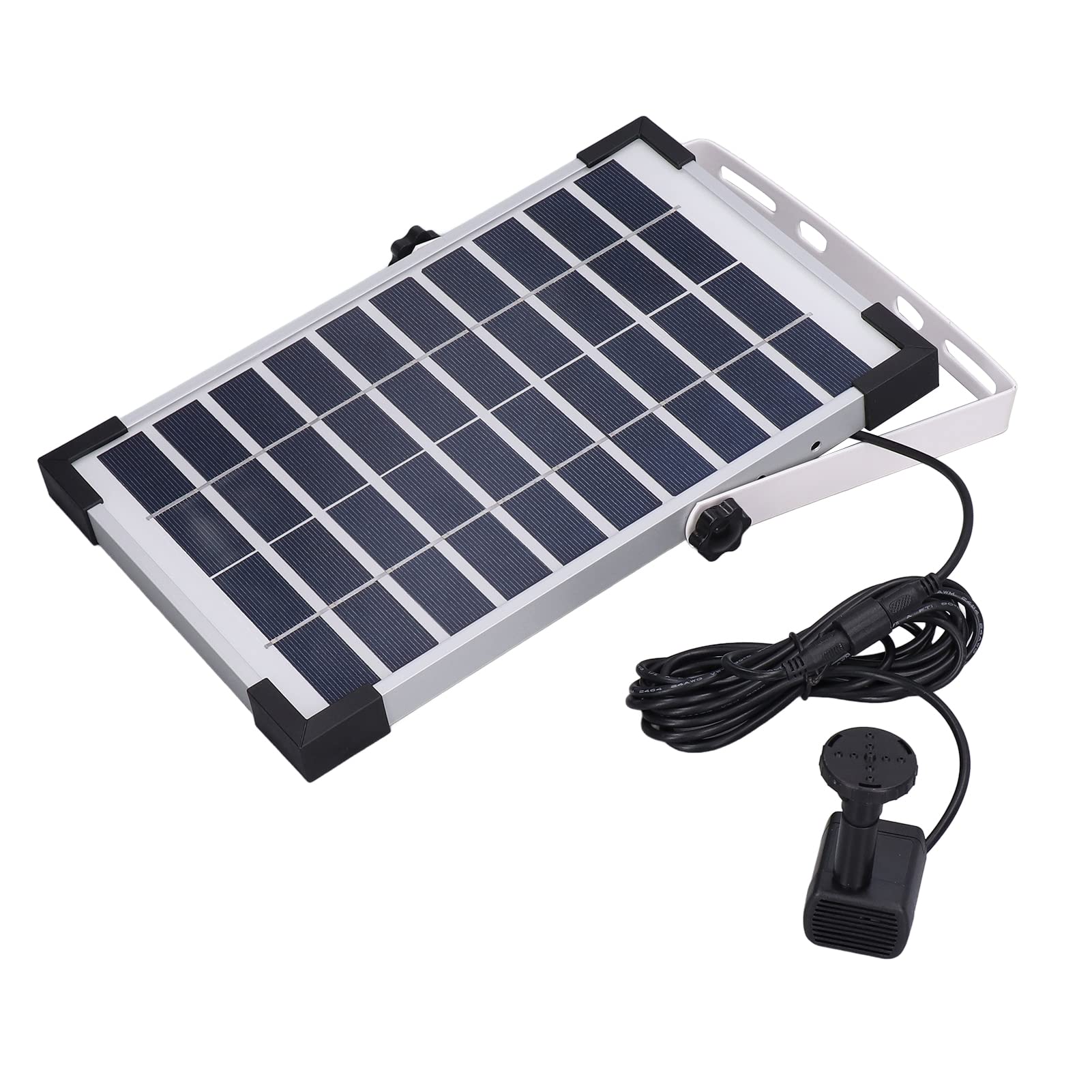 Fontana Solare ad Energia Solare 10000 Ore di Vita di Ottima Fattura Funzionamento Semplice Pompa per Fontana Solare
