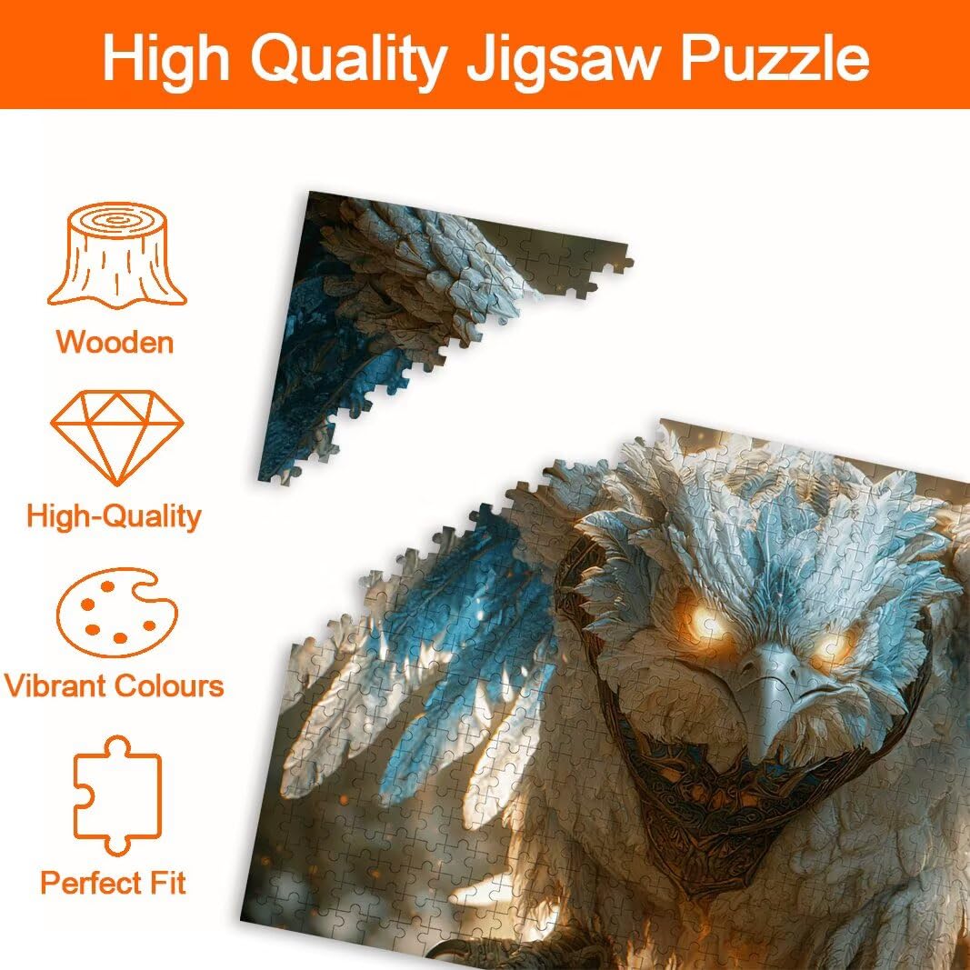 Puzzle 2000 Pezzi, Puzzle Aquila, Misura: 100x71cm, Regalo Donna/Uomo -8779