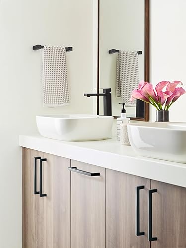 Vista 151 de Amerock BH3608226 Toallero cromado Toallero de 6-1/2 pulgadas (6.496 in) de longitud Monumento Toallero de mano para pared de baño Soporte