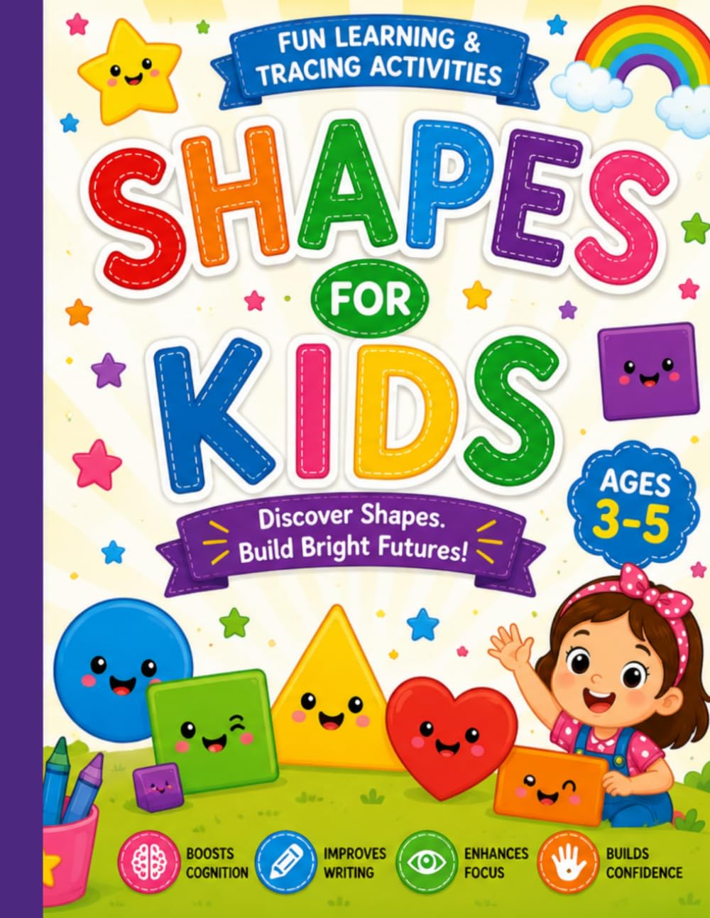 Shapes for Kids: Fun Learning & Tracing Activities for Ages 3–5