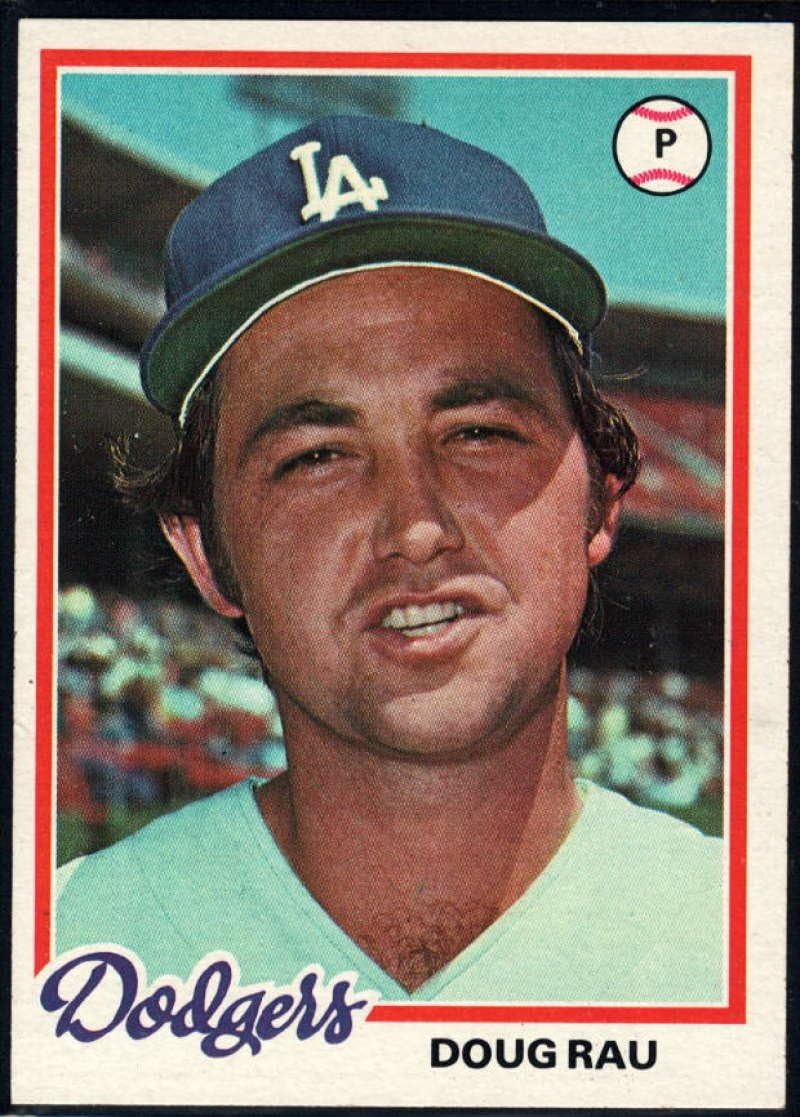 Amazon.com: Baseball MLB 1978 Topps #641 Doug Rau Dodgers ...