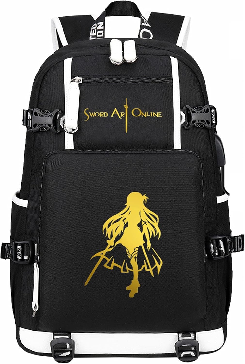 ISaikoy Anime Sword Art Online Cosplay Backpack Bookbag Daypack School Bag Shoulder Bag Style19