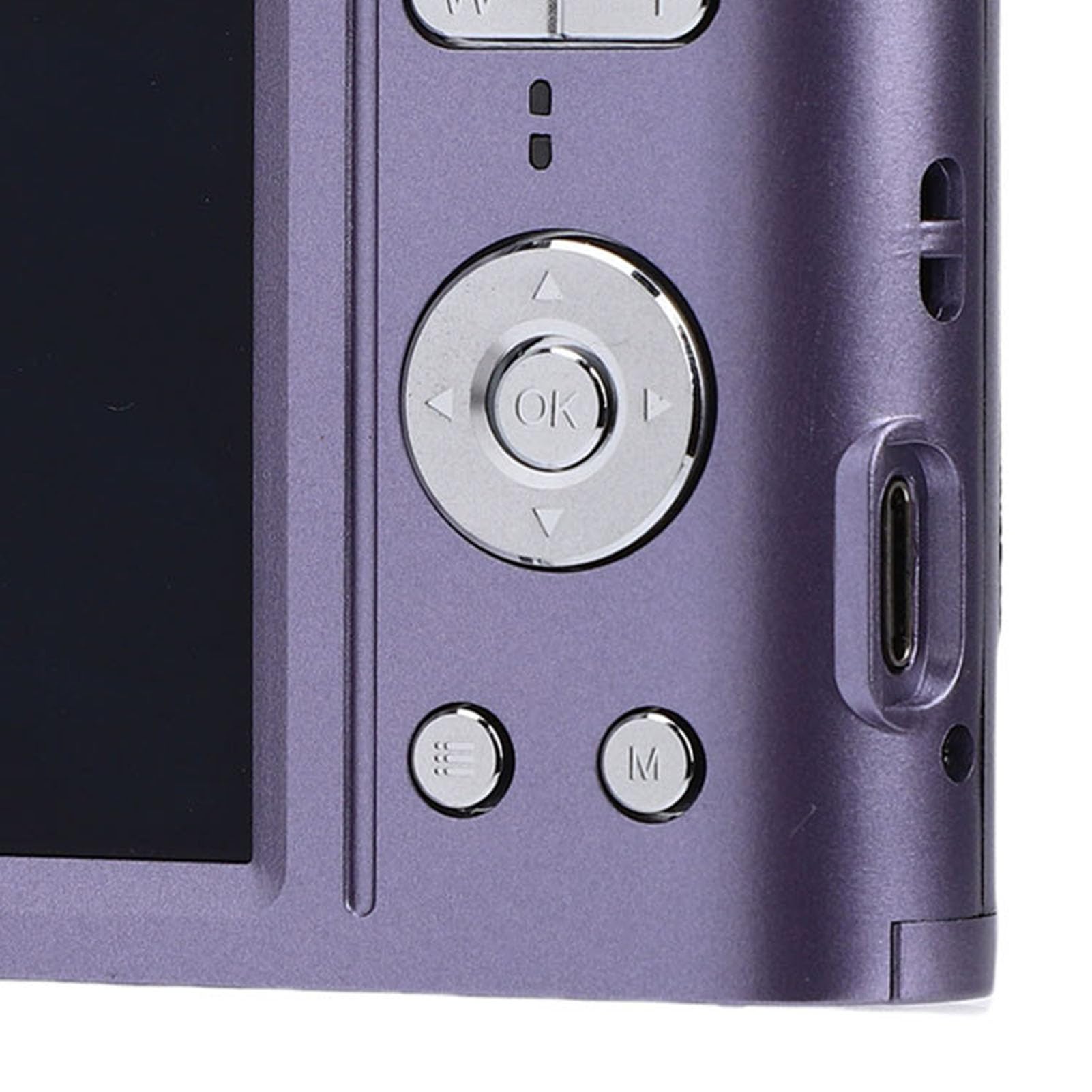 Bewinner Camera Digitale 4K per Fotografia, Fotocamera da Vlogging da 48 MP con Schermata da 3 ", Luce di Riempimento a LED, Videocamere da Viaggio Compatto Zoom 18x Zoom per Principianti (Viola)