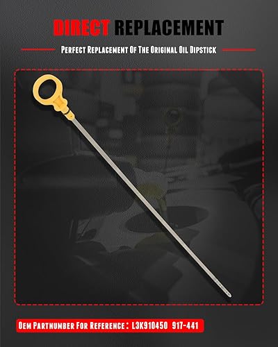 Miniatura 161 de CCIYU L3G6-10-450F - Varilla de aceite de motor de repuesto para Mazda 3 2012-2015 para Mazda 5 2011-2013 para Mazda 6 2010-2012 para Mazda CX-7 Dip