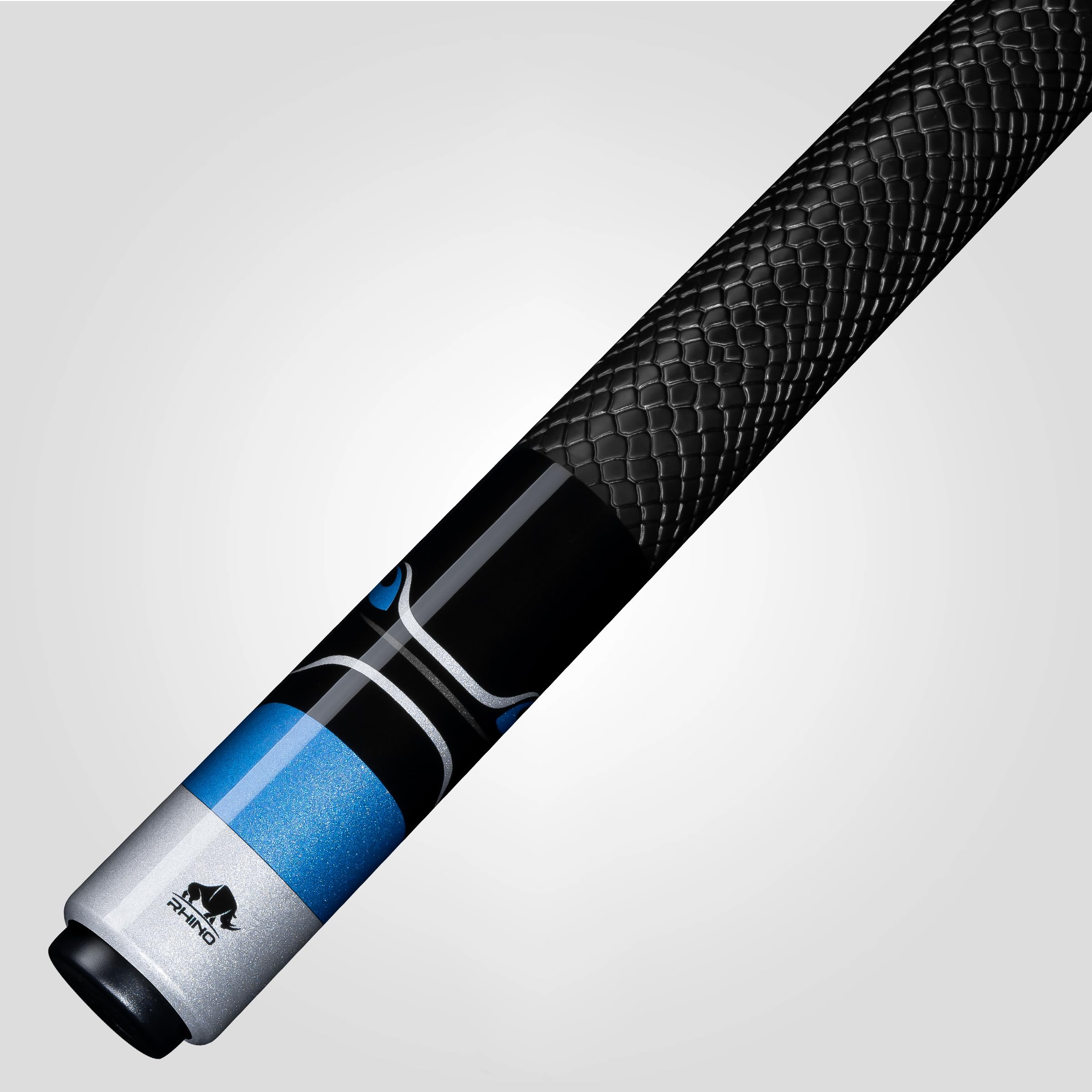 Amazon.com : RHINO Racing Pool Cue - Velocity Blue - Sport Wrap