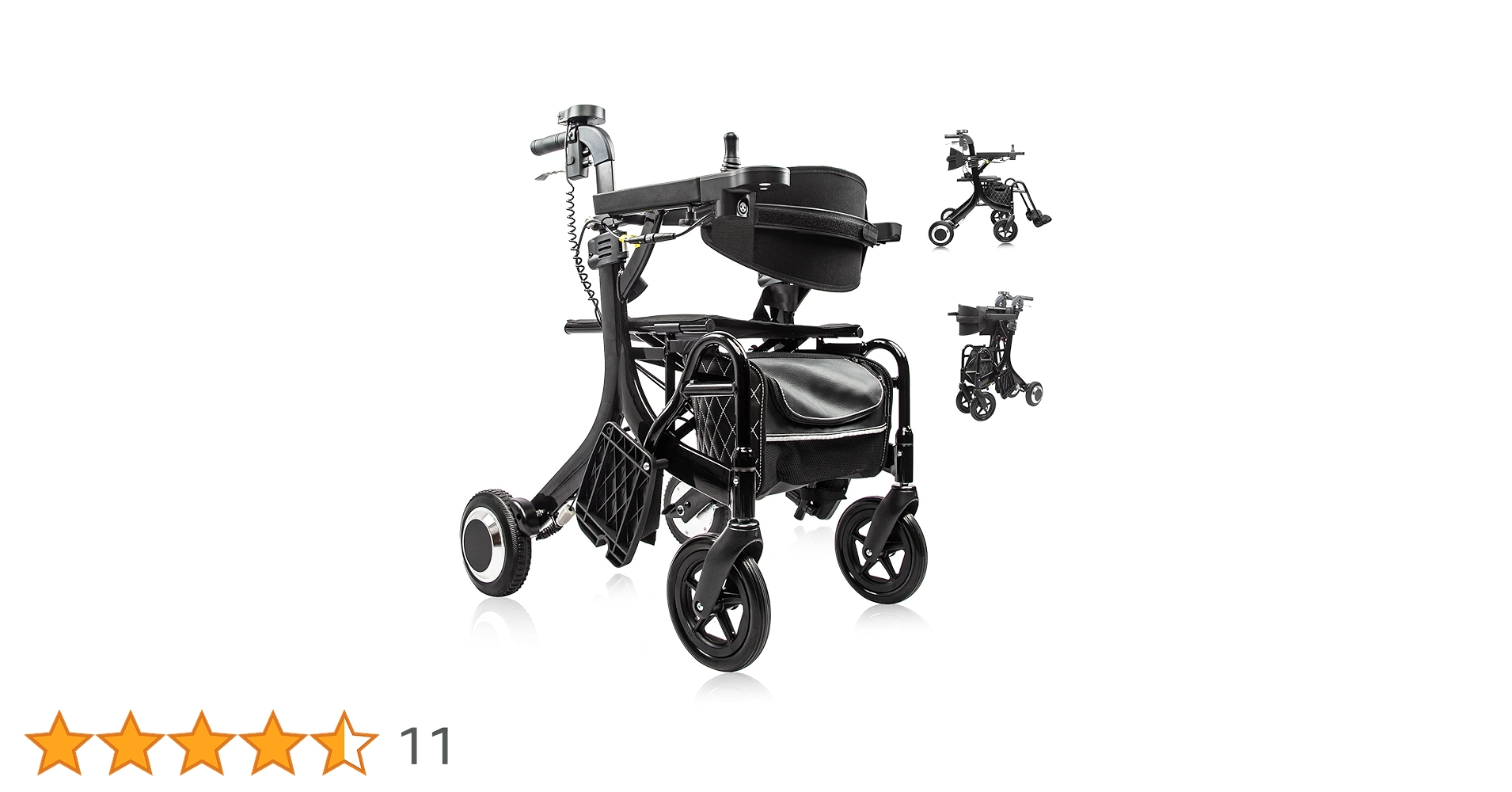 Amazon | Smallemon 3in1多機能電動車椅子 電動アシスト歩行車 軽量