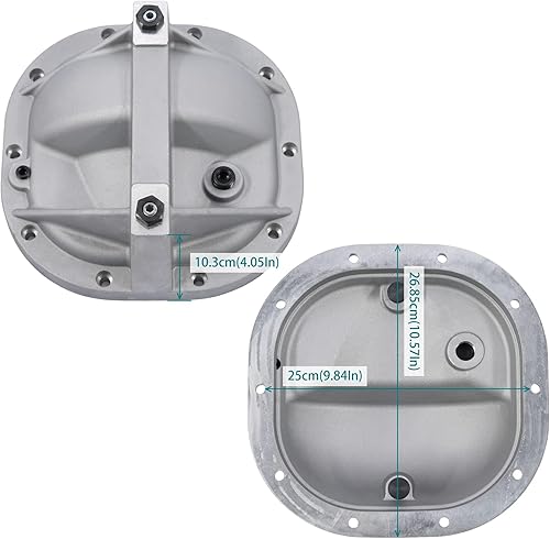 Miniatura 6 de 8.8 diferencial cubierta trasera sistema de fajas compatible con Ford Mustang 8.8" extremos traseros
