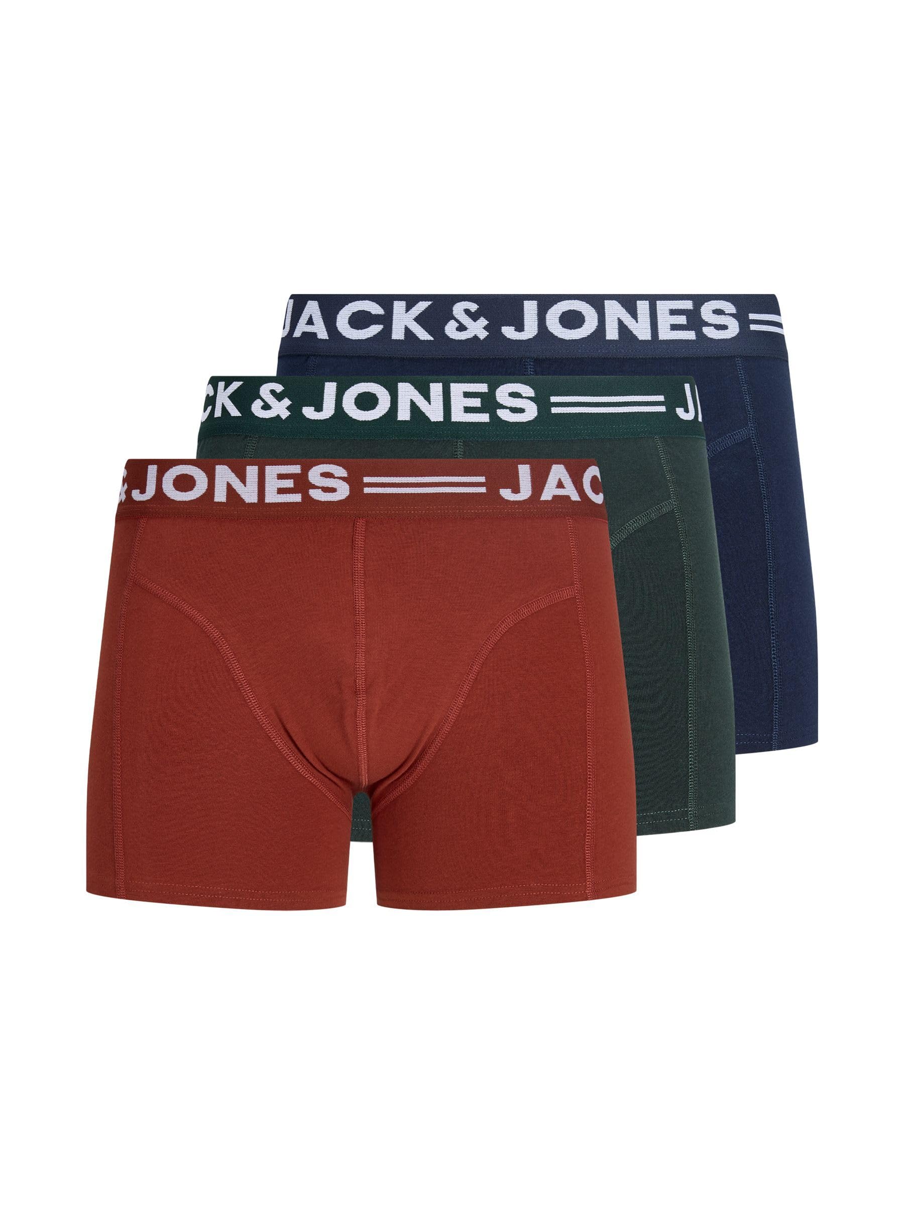 JACK & JONES Sense Trunks 3-Pack Noos