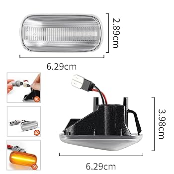 Amazon.co.jp: POPMOTORZ ホンダ用 LEDサイドマーカー CR-V RD N