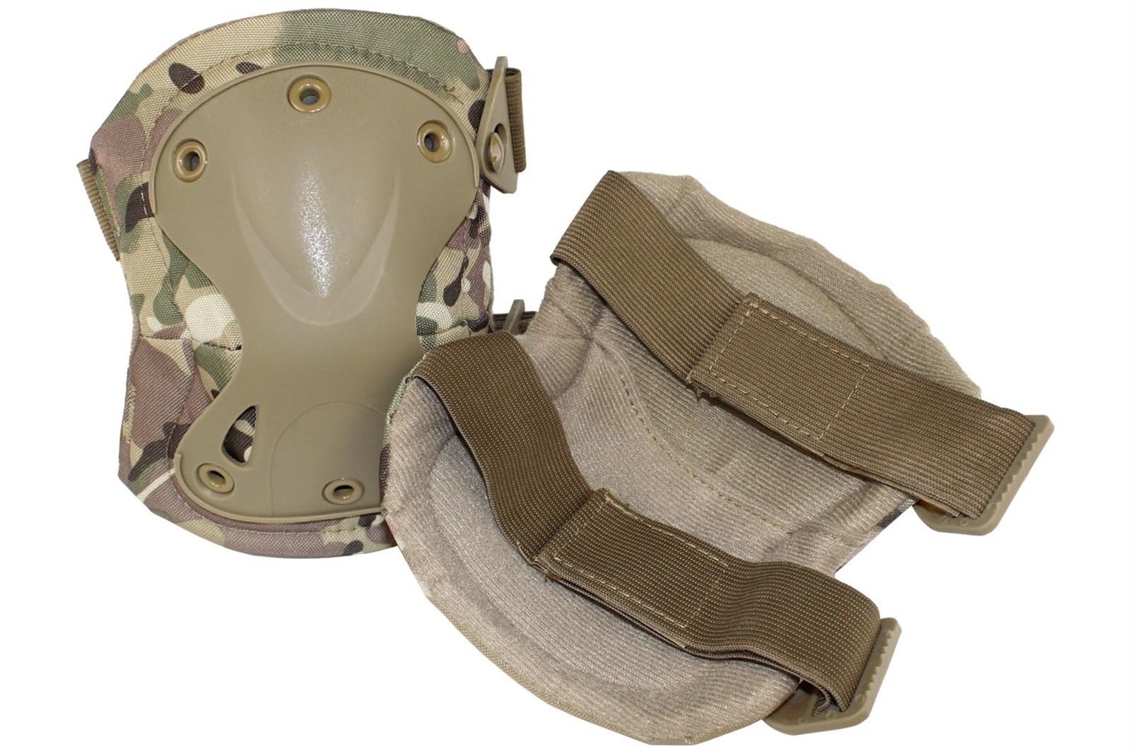 Jungle Leopard Almohadilla de rodilla táctica para codo militar protección airsoft caza rodilleras seguridad