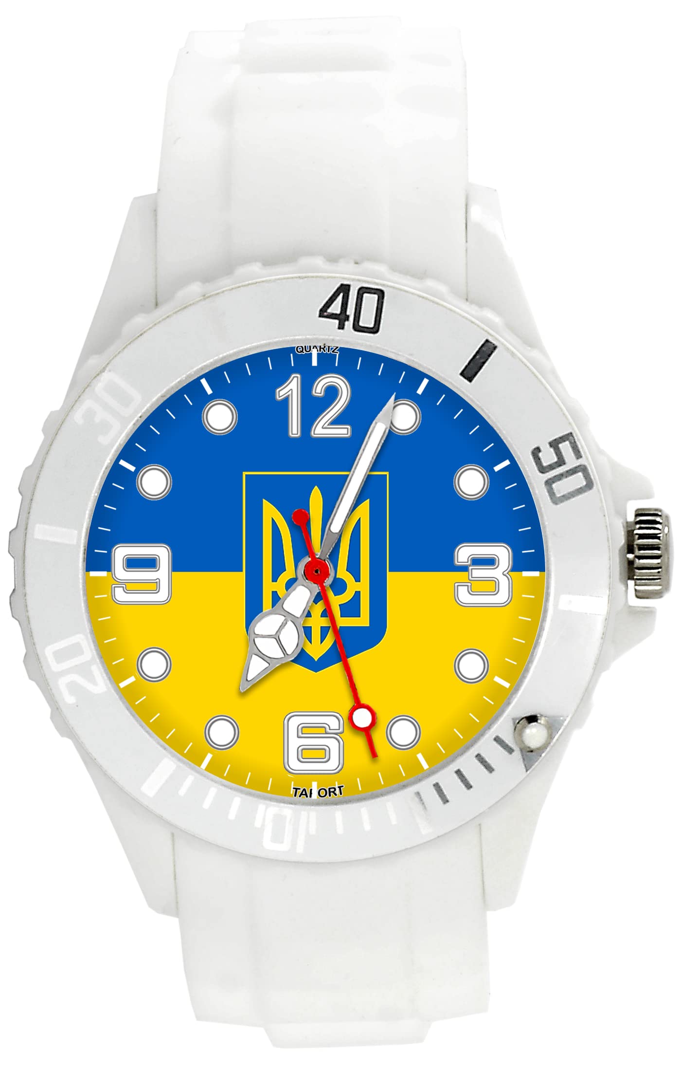 CINTURINO PER OROLOGIO MORELLATO SILICONE BIANCO CHIUSURA DEPLOYANTE