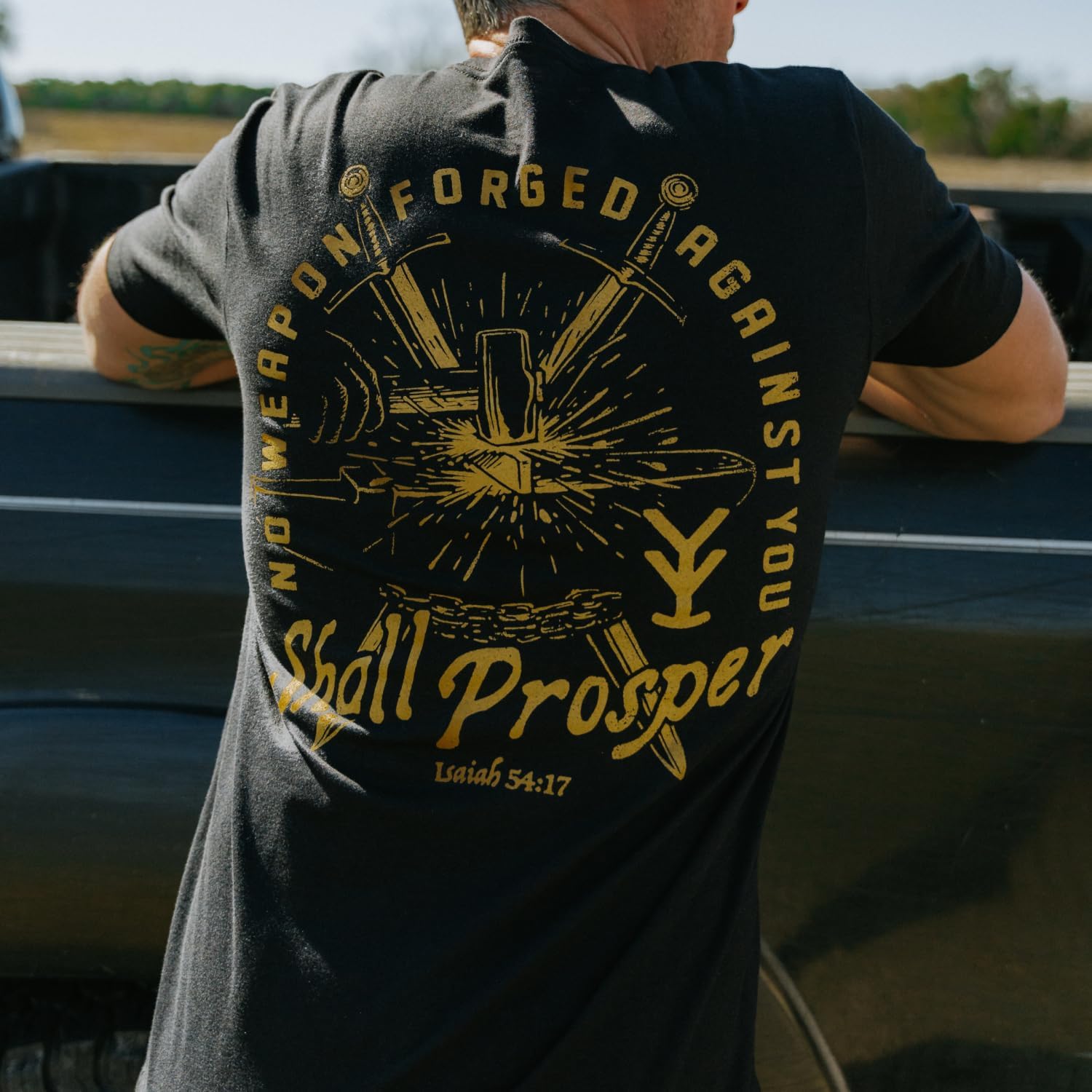 Yee Yee Apparel Christian Faith Graphic Tee Shirt – Men’s Christian Graphic Tees and Short Sleeve Shirts - Image 2