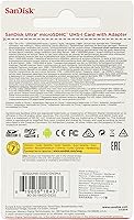 Vista 4 de Sandisk Ultra MICROSDHC 32GB 98MB/S Tarjeta de memoria flash (SDSQUNC-032G-AN6MA)