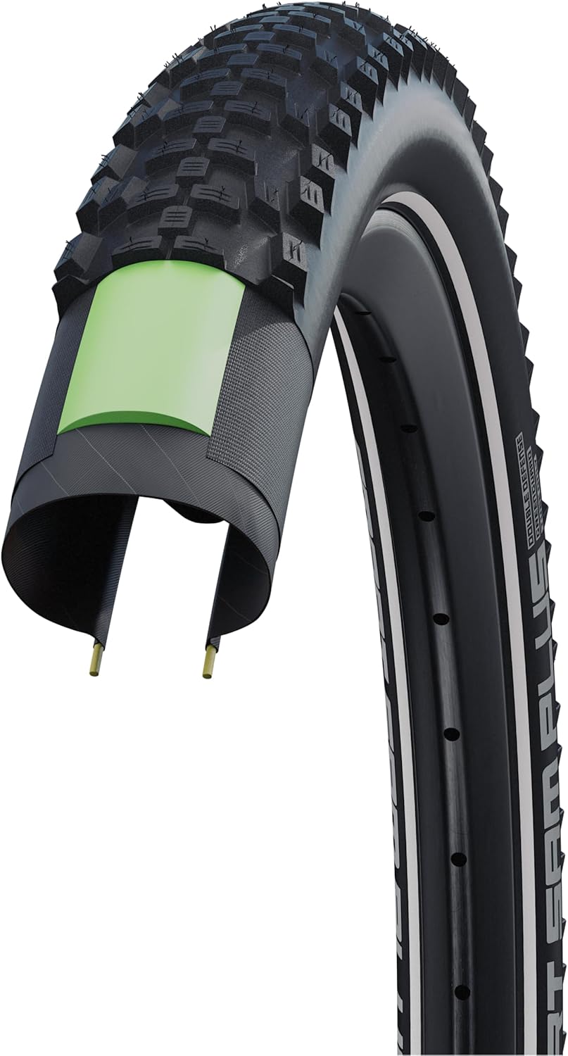 Schwalbe Smart Sam Plus Performance DD GreenGuard Tyre Black/Reflective