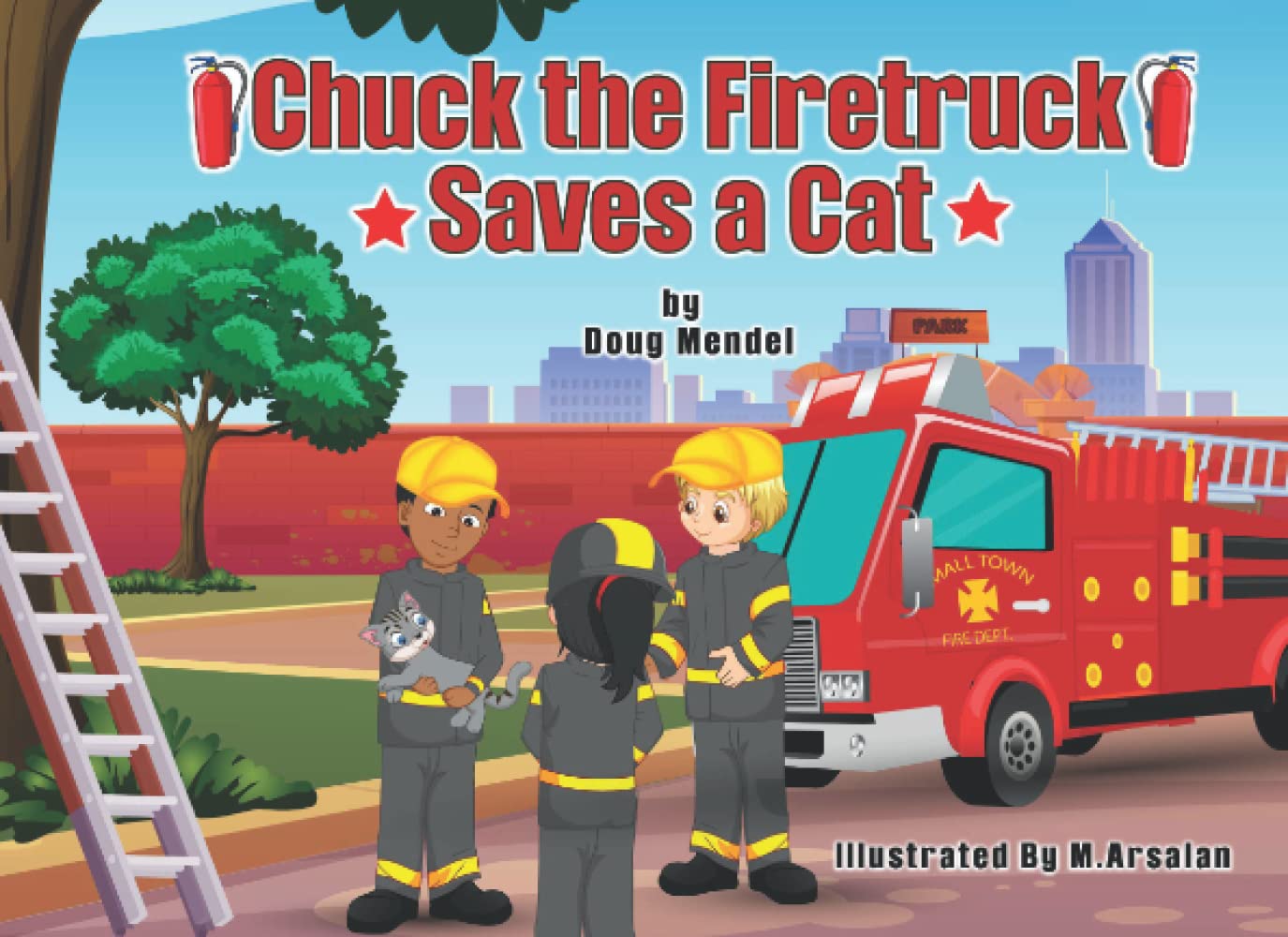 Chuck the Firetruck Saves a Cat