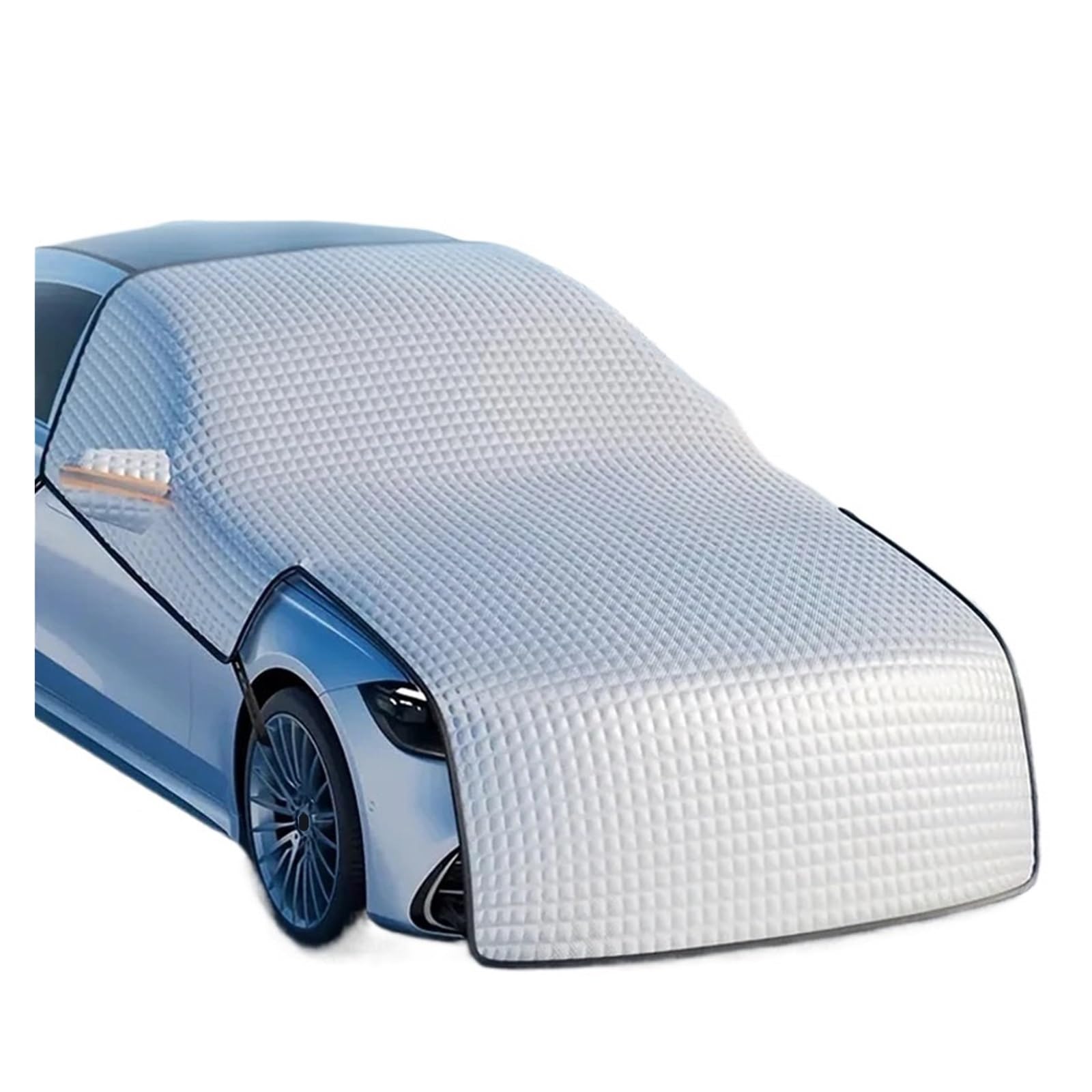Bache Pare Brise Protection Agrandir la Couverture de Neige Voiture Hiver Pare-Brise Pare-Neige Coupe-Vent imperméable fenêtre Glace pour SUV berline