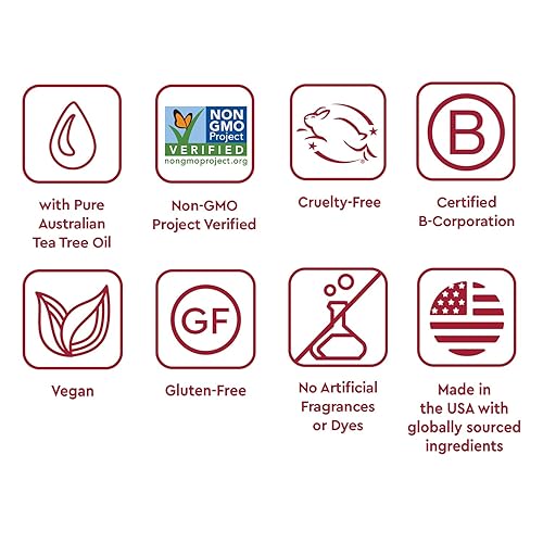 Miniatura 5 de Desert Essence Aceite de árbol de té y pasta de dientes de neem, sin flúor, sin gluten, fórmula sin SLS, pasta de dientes vegana, a base de hierbas