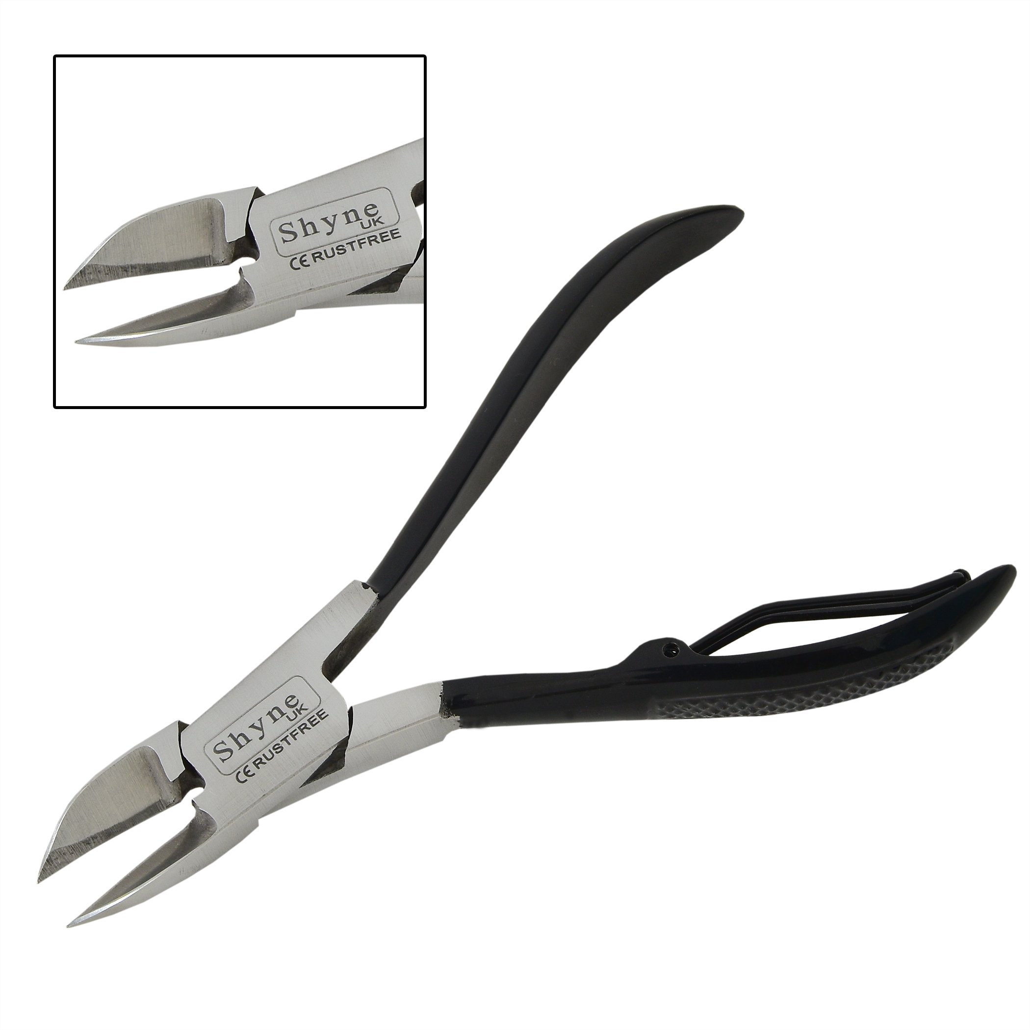 Professional Toe Nail Clipper Cutter Nippers Chiropody Thick Nail Gripped Handle