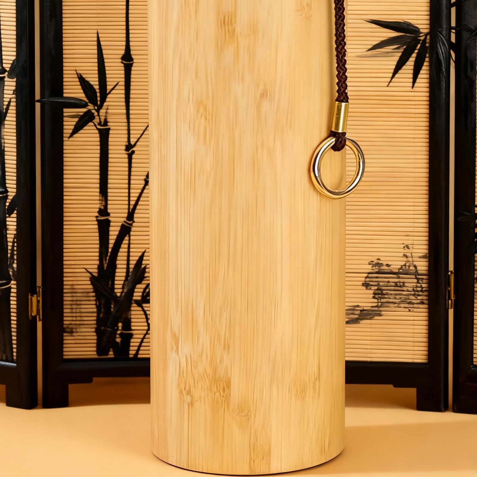 Carillon Bambou, Carillons Éoliens Zen, Carillon à Suspendre Extérieur, Apaiser Les Émotions, Décoration Intérieure.