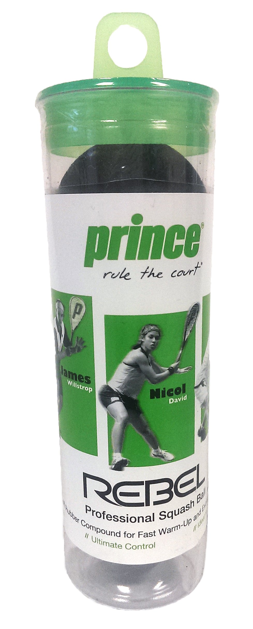 Prince Rage Double Yellow Dot, 3 ball Tube