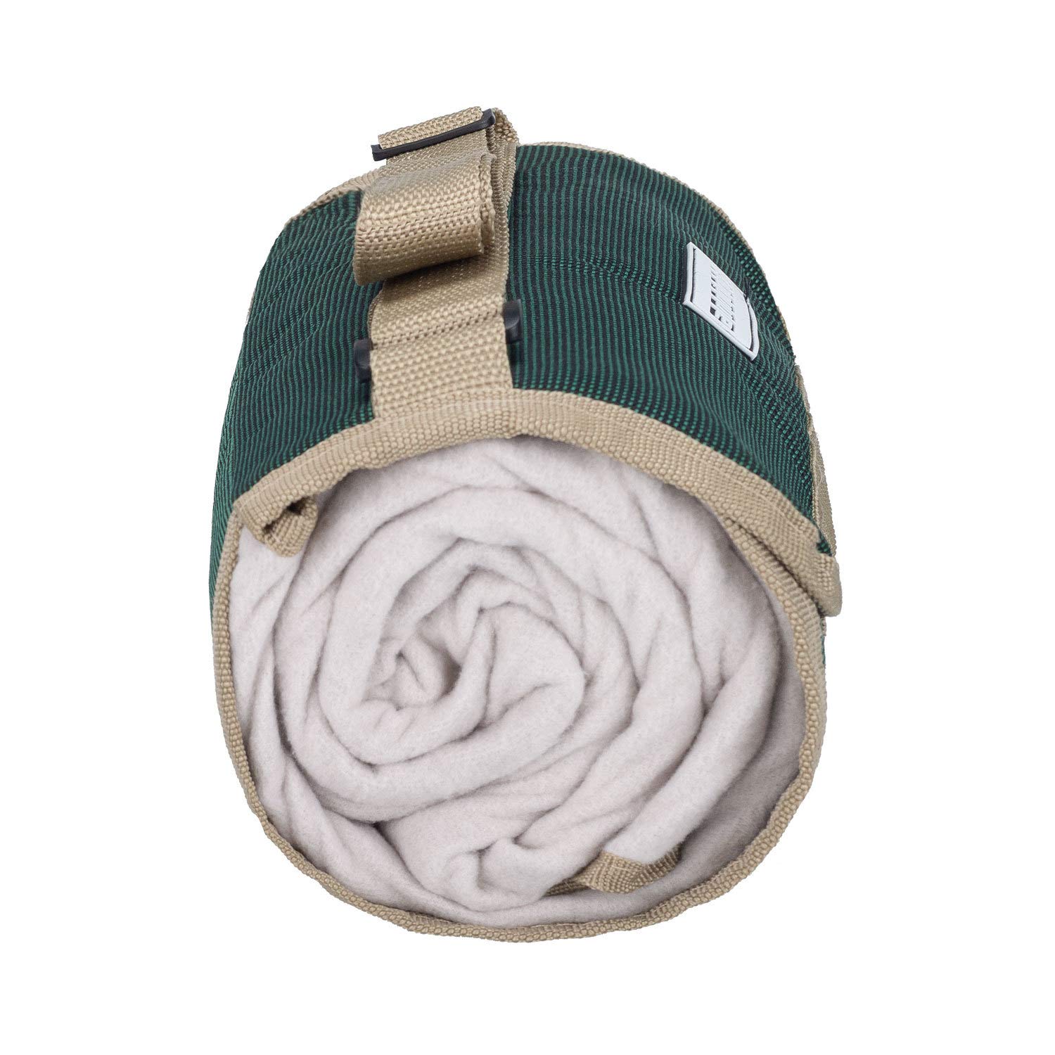 anndora Picknickrucksack Rucksack + 11 TLG. Zubehör f. 2 Personen + Picknickdecke - grün