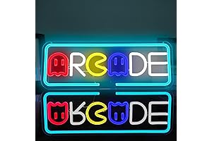 Arcade Neon Sign: Illuminate Your Gaming Haven with Vibrant Glow