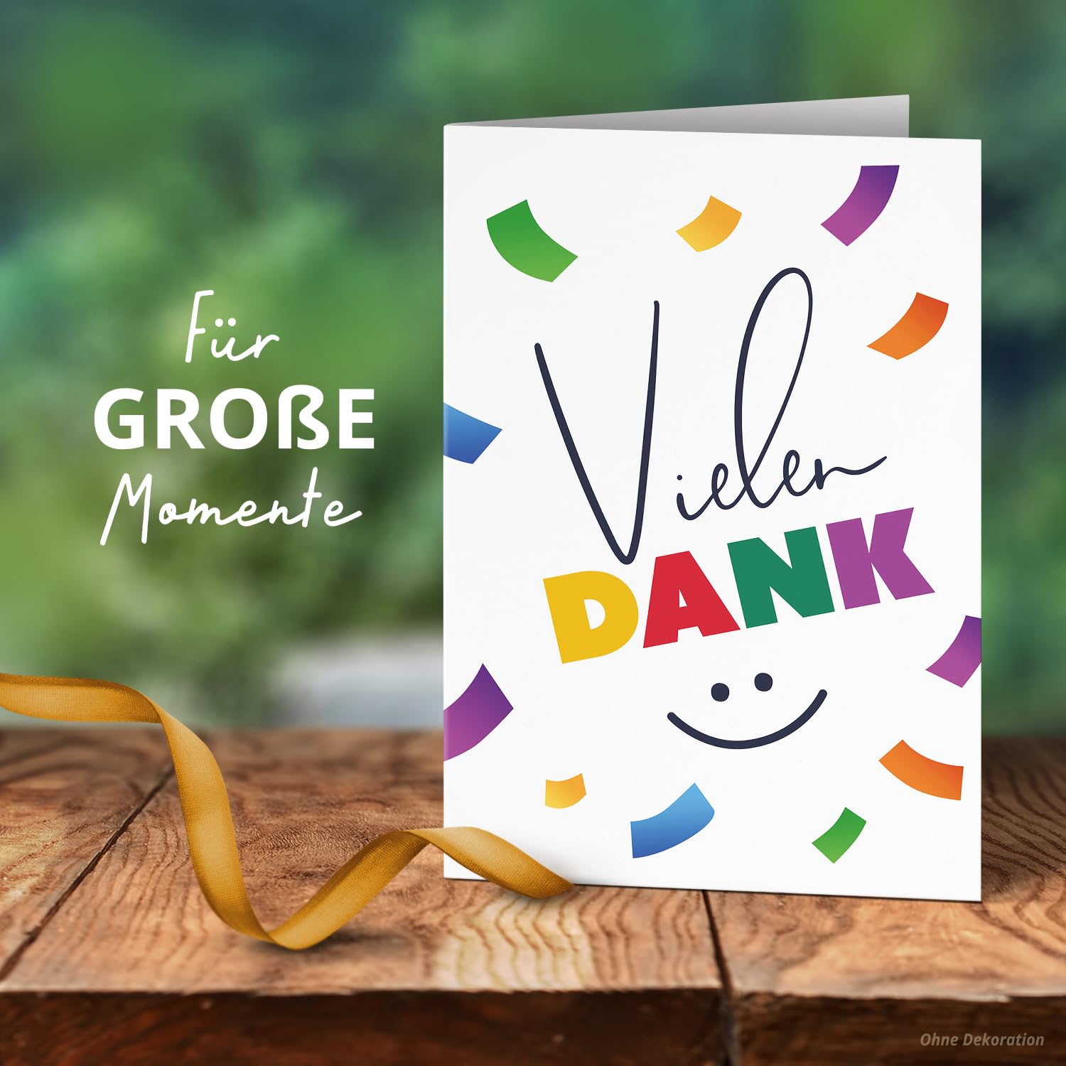 XXL Grußkarte DIN A4 'Blumenstrauß' – Klappkarte Mit Umschlag Für Geburtstag, Hochzeit & Mehr