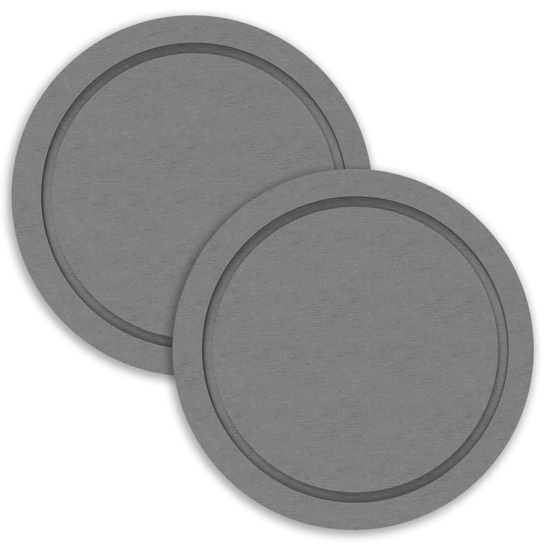 Soucoupes en plastique pour pots de fleurs ronds de 15 cm