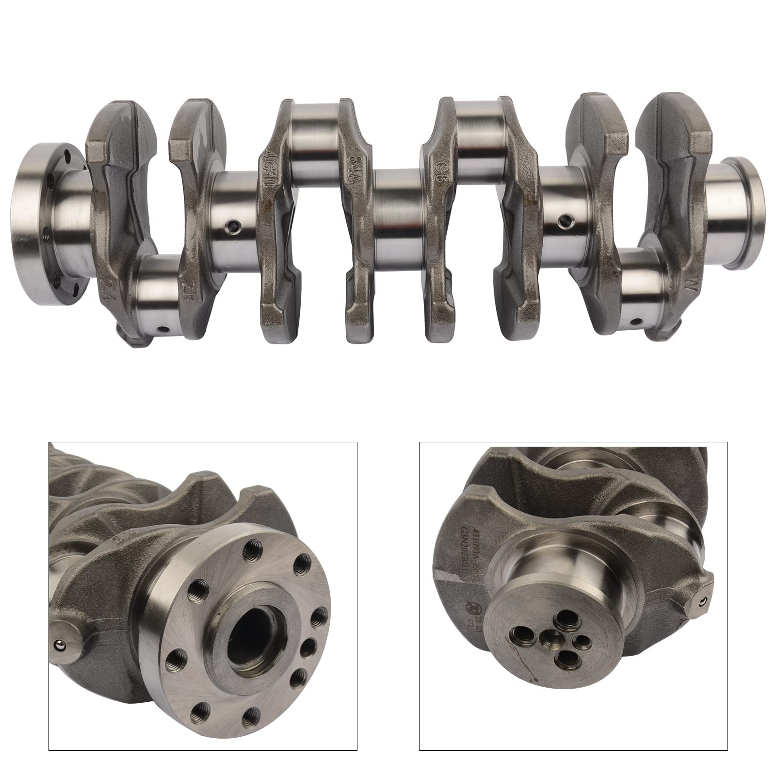 0501.N9 Cigüeñal 9676251280 Compatible con C-I-T-R-O-Ë-N 4HJ (P22DTE),Compatible con F-I-A-T 4HU (P22DTE),Compatible con P-E-U-G-E-O-T Compatible con F-O-R-D 2.2 HDI TDCI 1738588 Bisenya