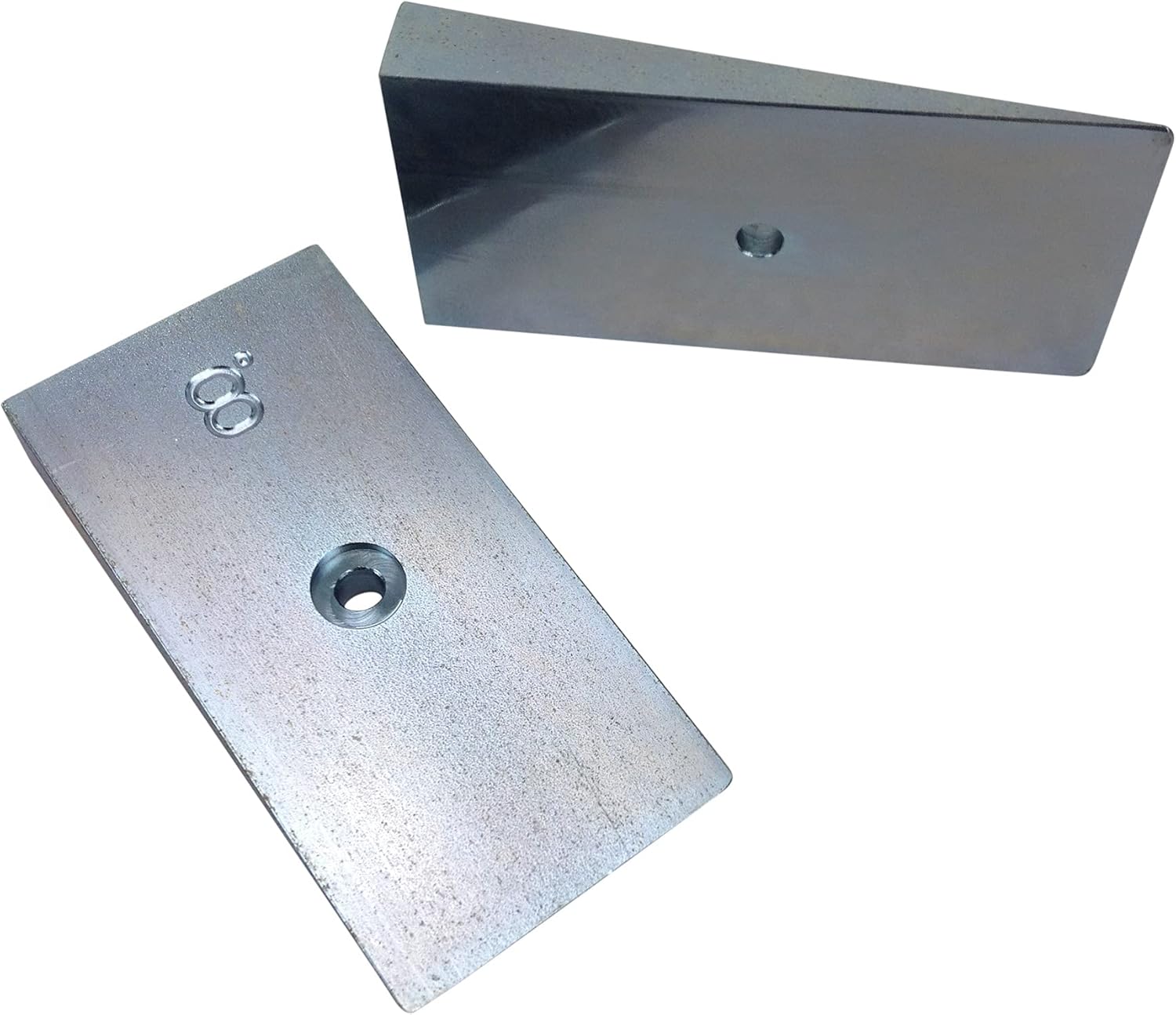 2.75" Wide Steel Degree Shims - Set of 2 (2° Degree)