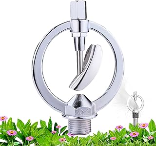 ガーデン スプリンクラー ヘッド | 頑丈な亜鉛合金交換用 | 360 度 回転 可能 ノズル 付き 散水 ヘッド,植物 花壇 農場 芝生 作物 灌漑 散水 用