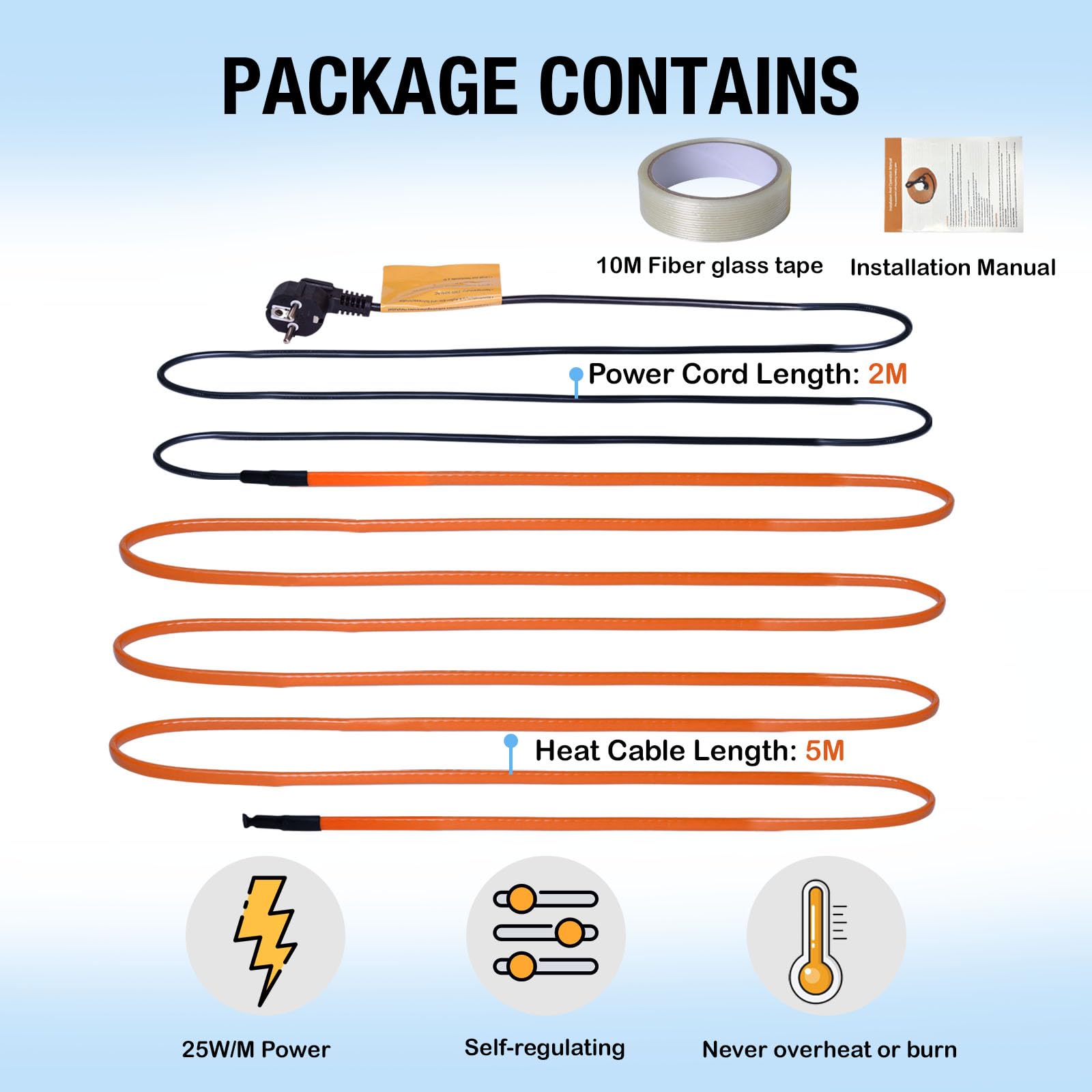 Heating Cable Frost Protection