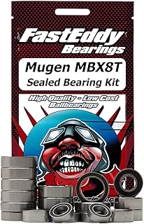 FastEddy Bearings Compatible with Mugen MBX8T Sealed Bearing Kit