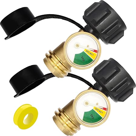 Amazon.com : 2 Pack UPGRADED Propane Tank Gauge Level Indicator with ...